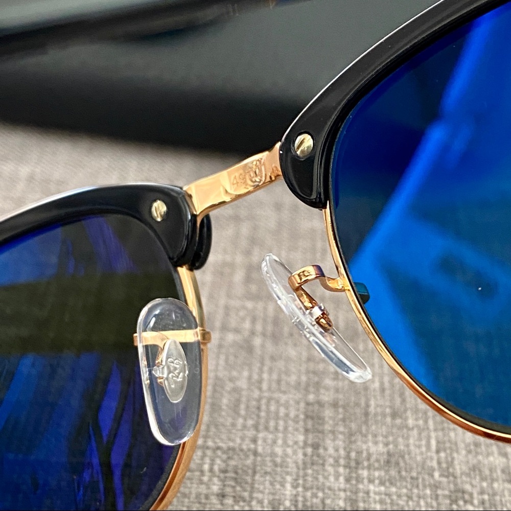 Ray-Ban RB3016 Clubmaster Classic Polarized - Picture 7 of 8